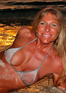 stacie in a malibu strings bikini