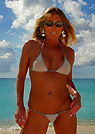 stacie in a malibu strings bikini