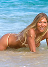 stacie in a malibu strings bikini
