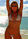 stacie in a malibu strings bikini
