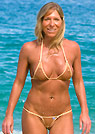 stacie in a malibu strings bikini