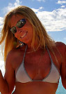 stacie in a malibu strings bikini