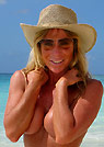 stacie in a malibu strings bikini
