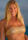 stacie in a malibu strings bikini