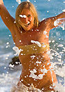 stacie in a malibu strings bikini