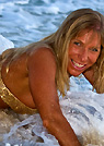 stacie in a malibu strings bikini