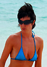 sybille in a malibu strings bikini
