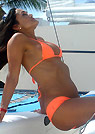 vanessa in a malibu strings bikini