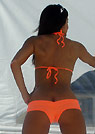 vanessa in a malibu strings bikini