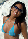 vanessa in a malibu strings bikini
