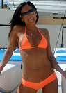 vanessa in a malibu strings bikini