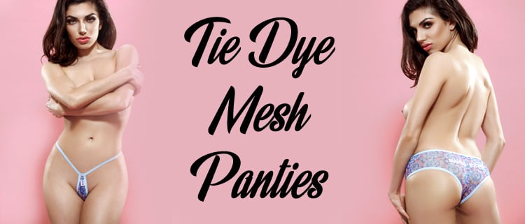 Tie Dye Mesh Panties