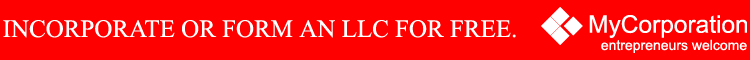 MyCorporation.com - Incorporate or form and LLC for Free