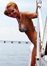 jodi in a malibu strings bikini