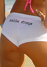 telma in a malibu strings bikini