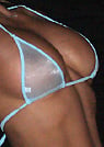 heatherr in a malibu strings bikini