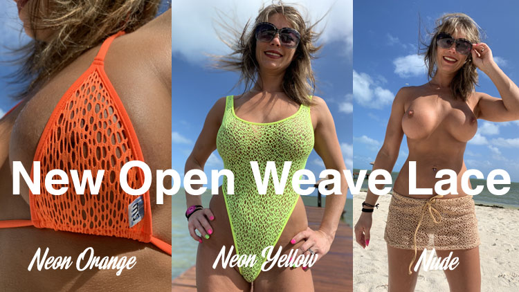 New Open Weave Lace